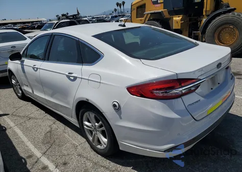 2018 Ford Fusion Se Hybrid z USA, uszkodzony, nr VIN 3FA6P0LU5JR171533